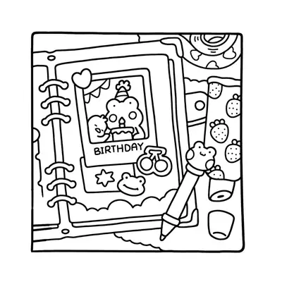 Guardando Memórias: O Álbum de Aniversário dos Cozy Friends