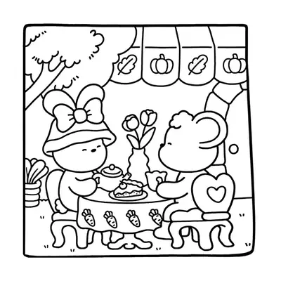 Hora do Lanche: O Chá da Tarde dos Cozy Friends