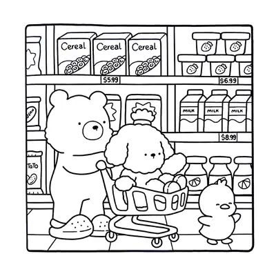 Mestre Cuca: O Ursinho na Cozinha Cozy Friends