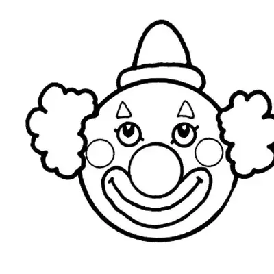 O Palhacinho Mais Fofo do Mundo para Colorir